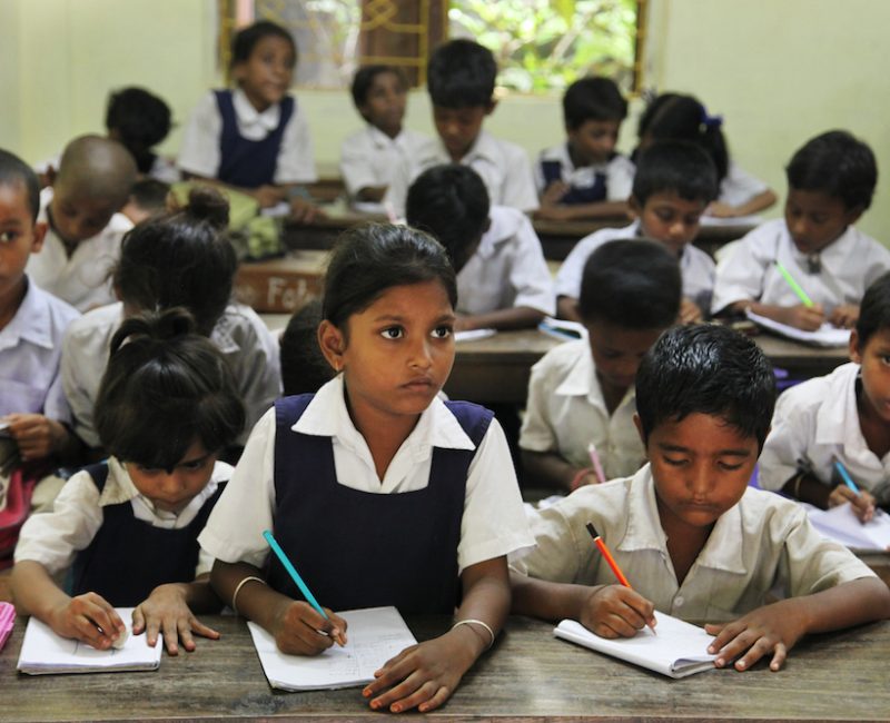 Children attend a class at Sarbodaya Hindi Vidyalaya School in Taratala, Kolkata, West Bengal, Sept. 01, 2016.

Syed Altaf Ahmad's coverage in West Bengal on ICDS Water Sanitation  and education.